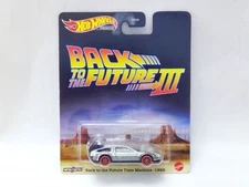 SQ410 Hot Wheels Premium Back to the Future Time Machine 1955 Back to the