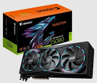 Grafikkarte Gigabyte Geforce RTX 5080 AORUS Master NEU/OVP
