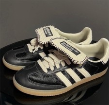 WALES BONNER x adidas originals Black Samba Pony Tonal for US Unisex Adults Size