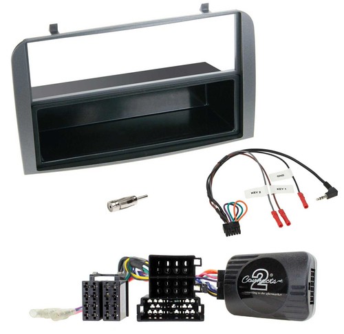 JVC Bluetooth DAB USB Lenkrad Autoradio für Alfa 147 GT 07-10 anthrazit Ablage - Bild 3 von 10