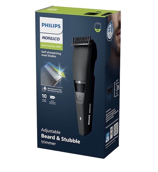 Philips Norelco 3000 Adjustable Beard & Stubble Trimmer Cord