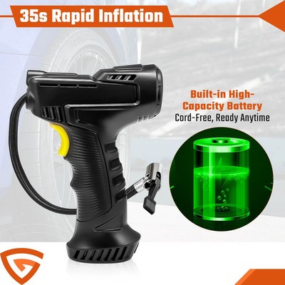 Kabellose Digit Elektro Auto Reifenfüller Pumpe Tragbar Reifen Luftkompressor Pumpe