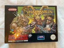 Shadowrun, SNES , Super Nintendo PAL, complete