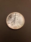 1990 American Silver Eagle $1 - 1 oz .999 Fine Silver - Uncirculated, Deep Natur