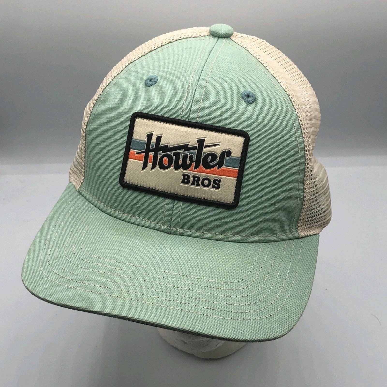 Howler Bros Snapback Trucker Patch Front Mesh Bac… - image 2