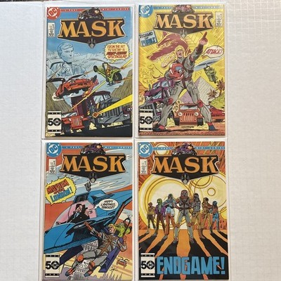 Mask Comic Book Lot 1 - 4 Complete Series 1985 Original in Good Condition 