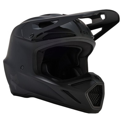 Fox Racing V3 Solid MIPS Dirt Bike / ATV Helmet Large Matte Black