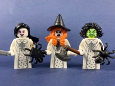 LEGO  Vampir Hexe Zombie Horror Frau Hallowee...