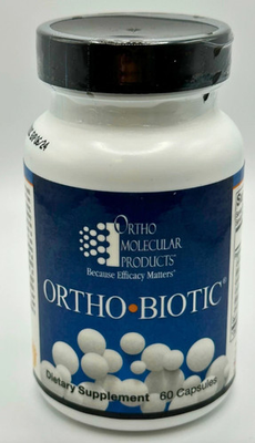 #ad ORTHO MOLECULAR PRODUCTS ORTHO BIOTIC 60 CAPSULES $32.99