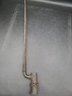 Antique Socket Bayonet 18in Triangular Spike Blade Rifle Musket No Scabbard. MG