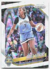 2025 Panini Prizm WNBA #13 Ariel Atkins White Seismic Prizms Chicago Sky