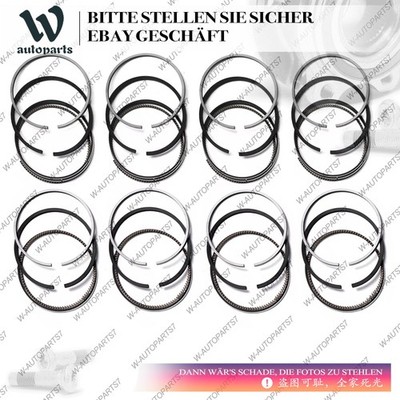 Neu 8x Φ98mm Kolbenring Für Mercedes-Benz E63 G63 S63 AMG W166 W463 5,5T M157 V8