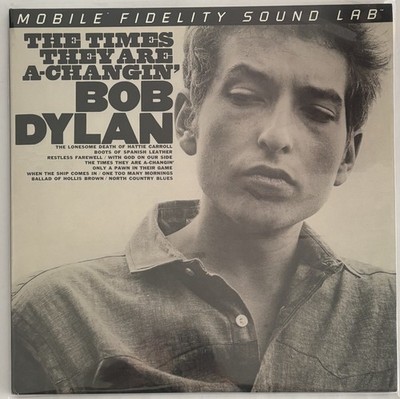 Bob Dylan MFSL The Times They Are A Changin Vinyl Record 821797242110 MFSL2421