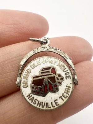 Vintage Sterling Silver Grand Ole Opry House Nashville Tenn Charm