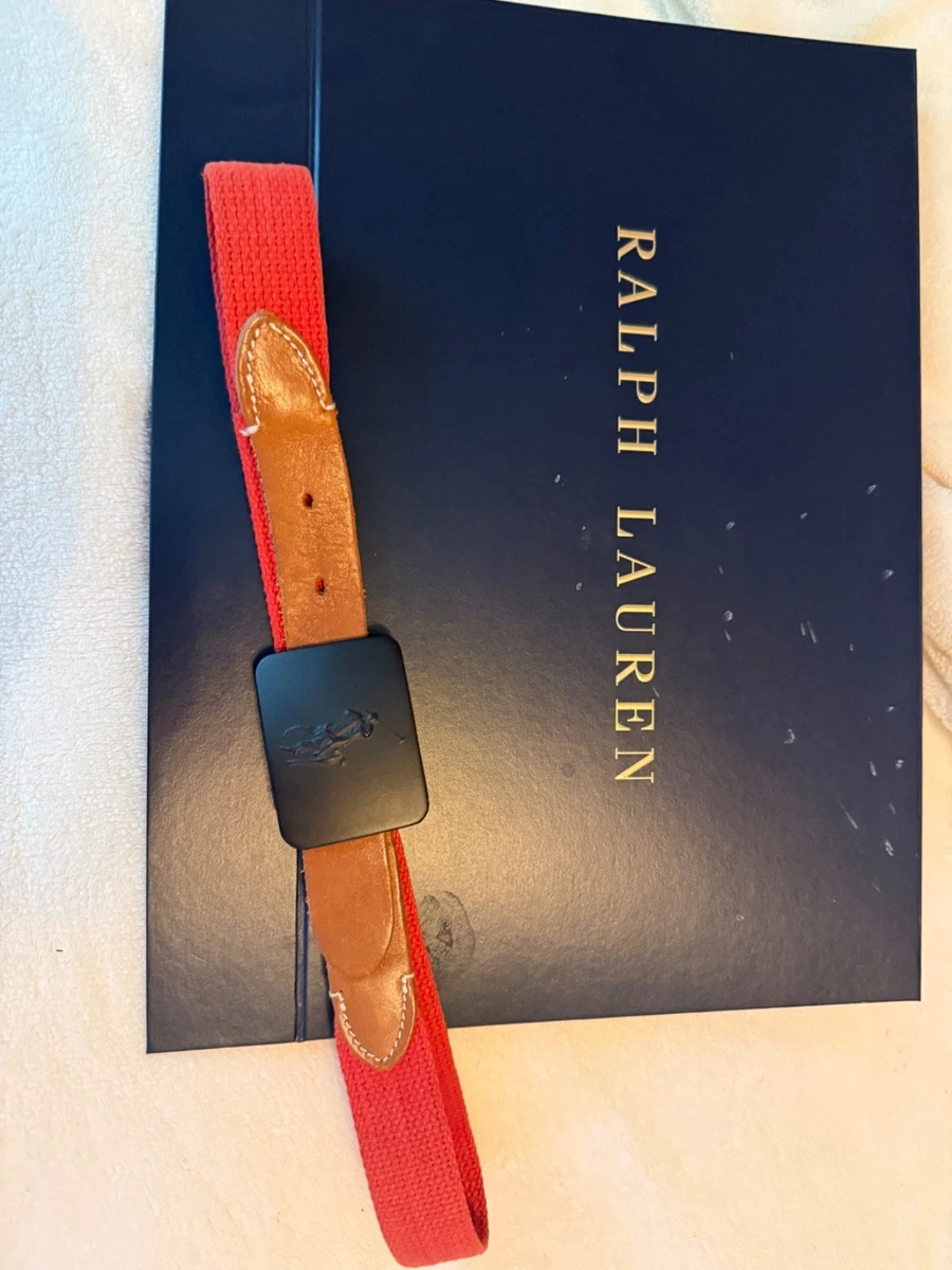 Polo Ralph Lauren Red Belts for Men for sale | eBay