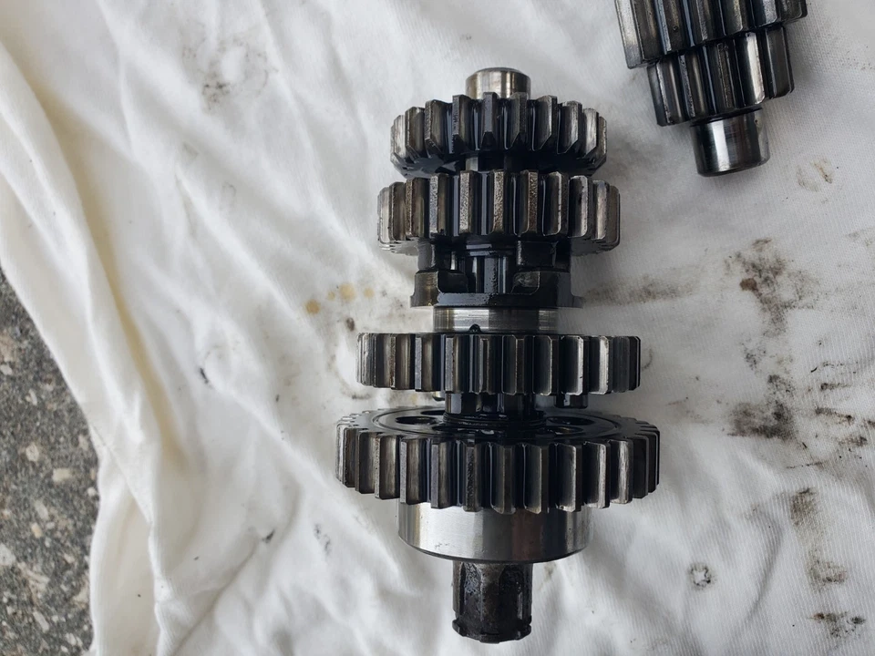 Horquillas de cambio de tambor de transmisión de 4 velocidades eje de engranajes OEM Honda SL70 CT70H Xl70 Cl70 Foto 3 de 4