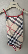 Burberry Kids Girls Nova Check One Piece Swimsuit size 8 - 10