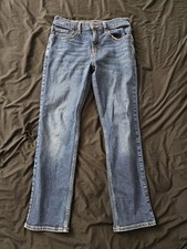 Goodfellow  Co Men's Blue Straight Denim Jeans Cotton Medium Wash 5-Pocket