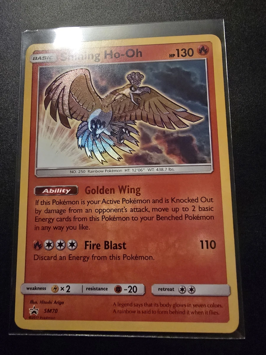Ho-Oh Pokémon TCG Shining Legends Individual Collectible Card Game