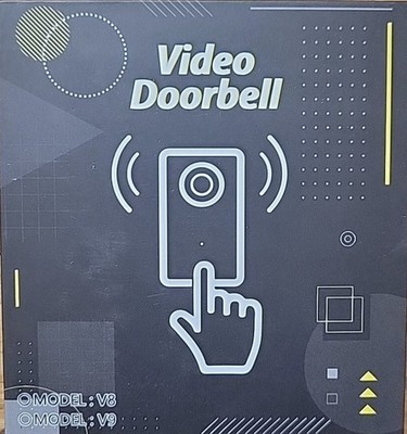 Smart Wireless Remote Video Doorbell, Camera Wireless Intercom Doorbell, HD...