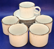 Stonehenge Midwinter "creation" Cups x 5 & Saucers x 7