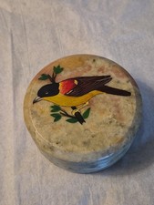  Stone Bird Motif Ring Trinket  3 Box 