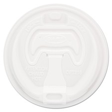 Dart 16RCLPK Optima Reclosable Lids for 12 - 24 oz. Foam Cups - WHT 100/PK New