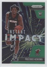 2020-21 Panini Prizm Instant Impact Green Prizm Precious Achiuwa #6 0q4x