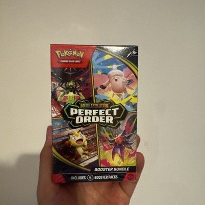 Pokemon TCG Mega Evolution Perfect Order Booster Bundle Factory Sealed Neu   