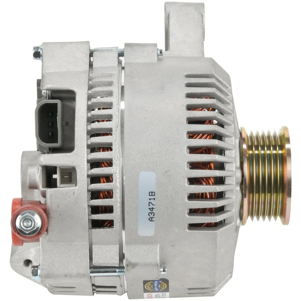 AL7537N Bosch Alternator for E350 Van E150 E250 E450 F250 Truck F350 130 Amp-AMP - Image 3 of 4