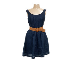 Nine West Blue Wrap Dress - Size 12P