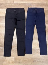 2 Pairs Of Blooming Marvellous Maternity Skinny Jeans Jeggings Black Blue 8 / 10