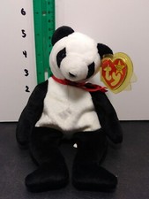 Ty Beanie Baby Fortune The Panda Bear