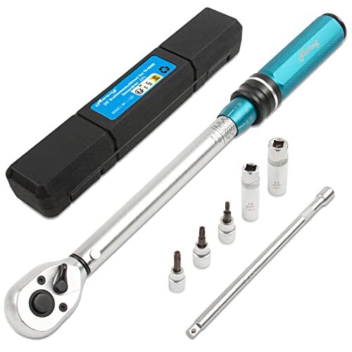 Set Chiave Dinamometrica Awang 3/8" 10-60 Nm - Alta Precisione ±3% Bici Moto