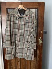 Mens Burberry Tweed Coat