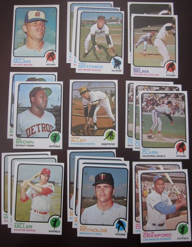 Topps Baseball 1973 - Elige terminar tu conjunto (500-660) casi nuevo, casi nuevo/como nuevo - Imagen 103 de 126