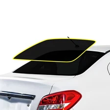 Precut Rear Windshield Nano Ceramic Window Tint Fits Mitsubishi Mirage Sedan