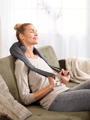 massagegerät shiatsu nacken rücken elektrische massage vibration wärmefunktion Massagegerät Shiatsu für den Nacken, den Rücken & die Beine main image 1
