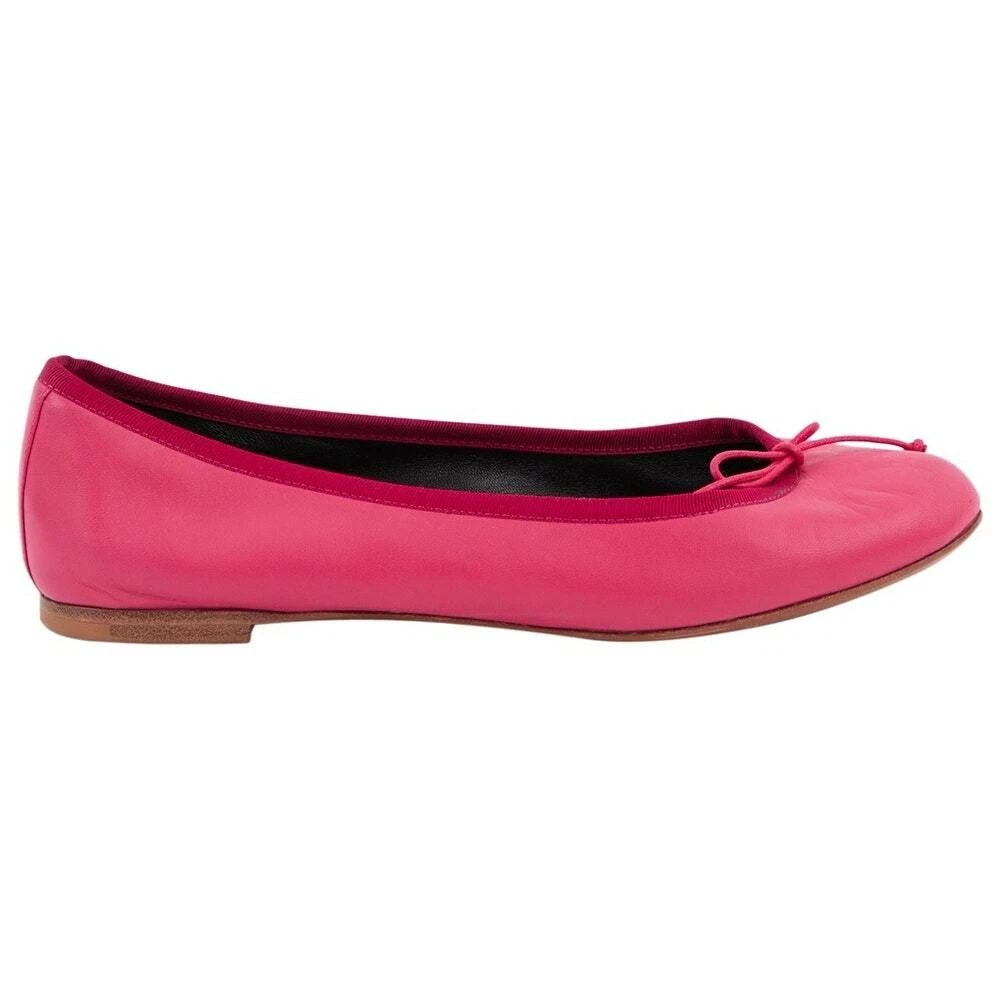 Pink ballet flats sales