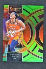 Brionna Jones 2024 Panini Select WNBA Neon Green Prizm /75 Premier Sun #192