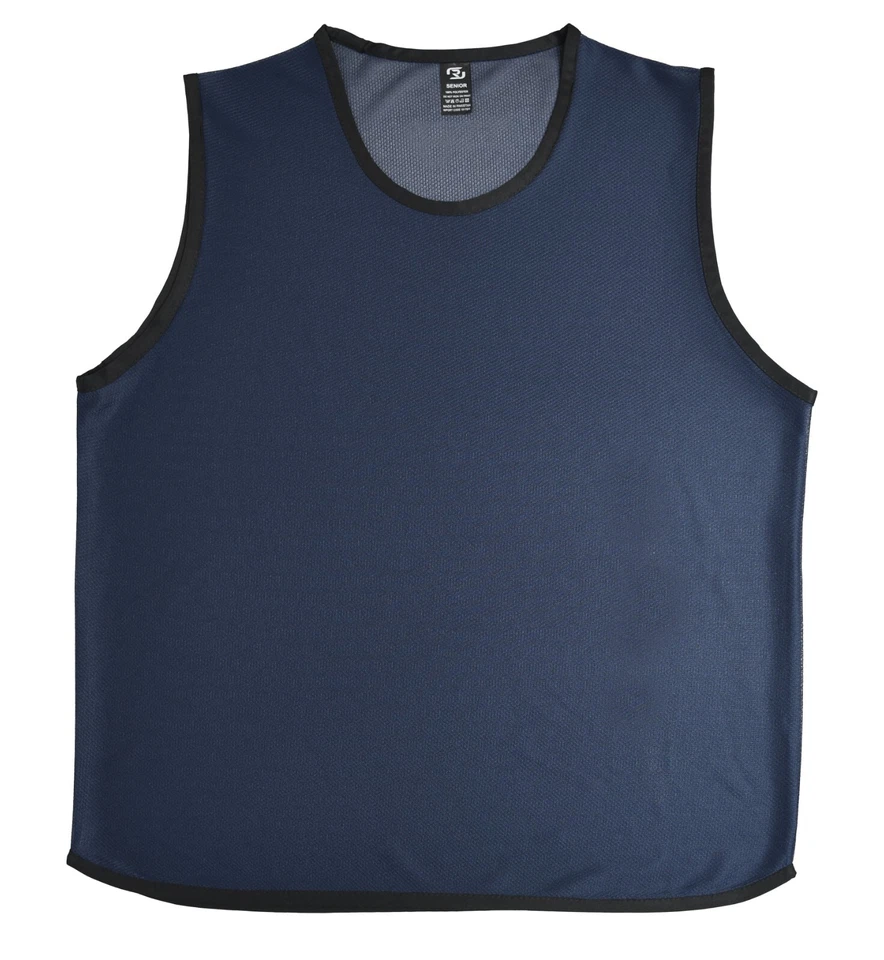 Ronex Lightweight Mesh Training Bib Football Soccer Vest Breathable Sportswear - Image 2 of 4
