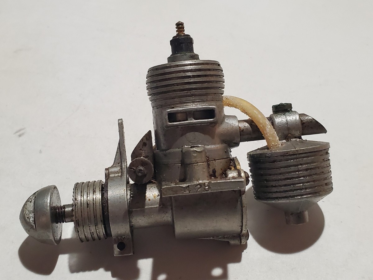 Motor Vintage Model Aeroplane Engines Vintage Model Airplane Gas Engine Control Line Trainer Aluminum Plane  Project
