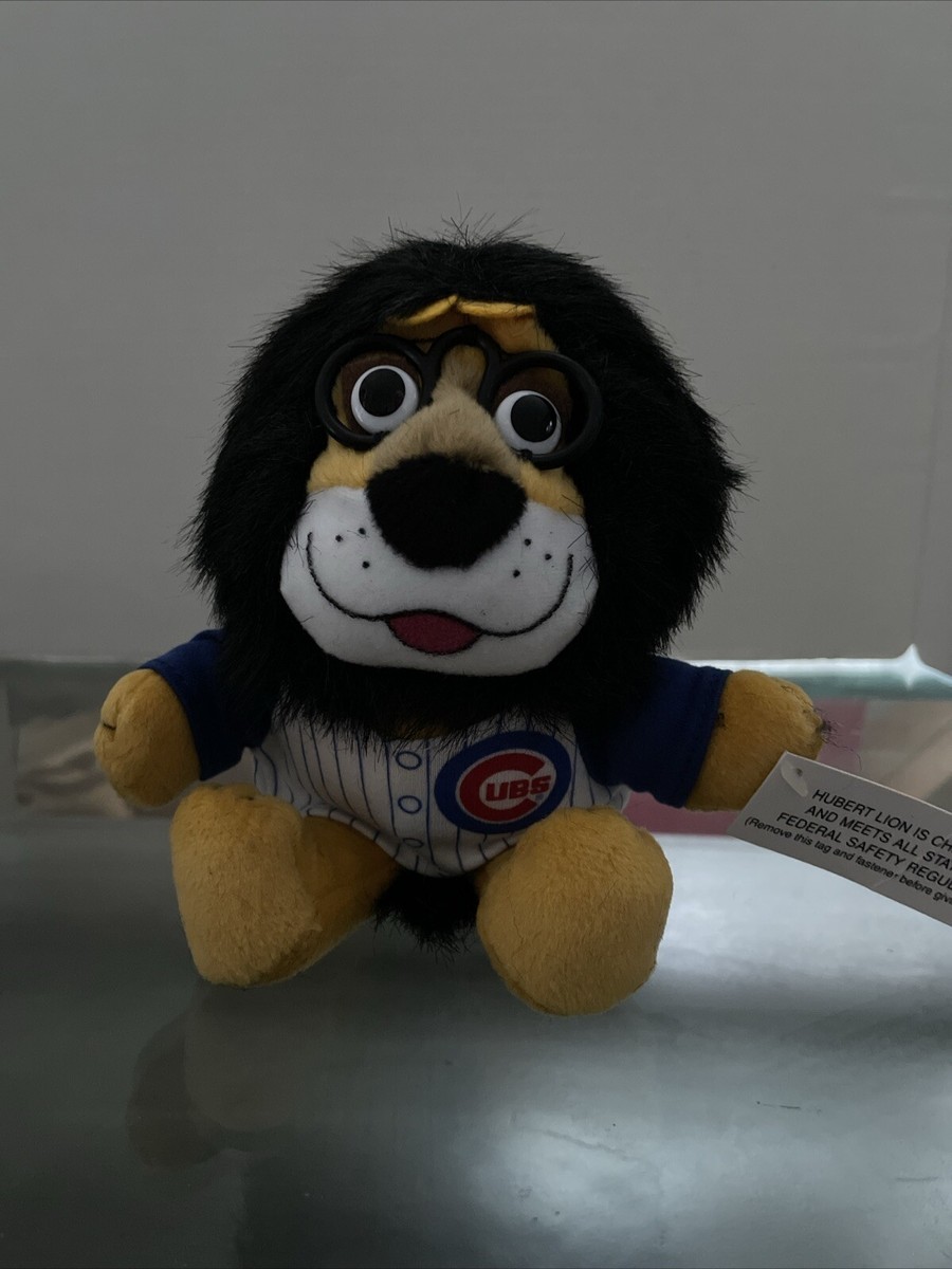 MLB Chicago Cubs Plush Bean Bag Hubert The Lion Harris Bank 2004