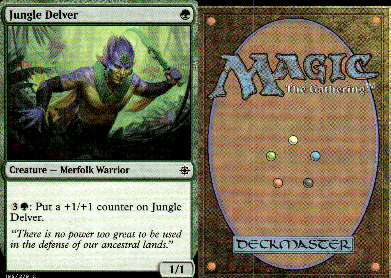 MTG Jungle Delver Ixalan (XLN) Common Magic the Gathering Card #195/279 ...