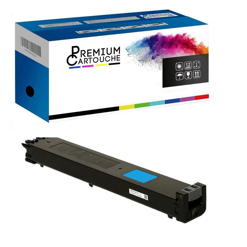 Toner MX-27GTCA Cyan Haute Capacité pour des Textes et Graphiques Nets