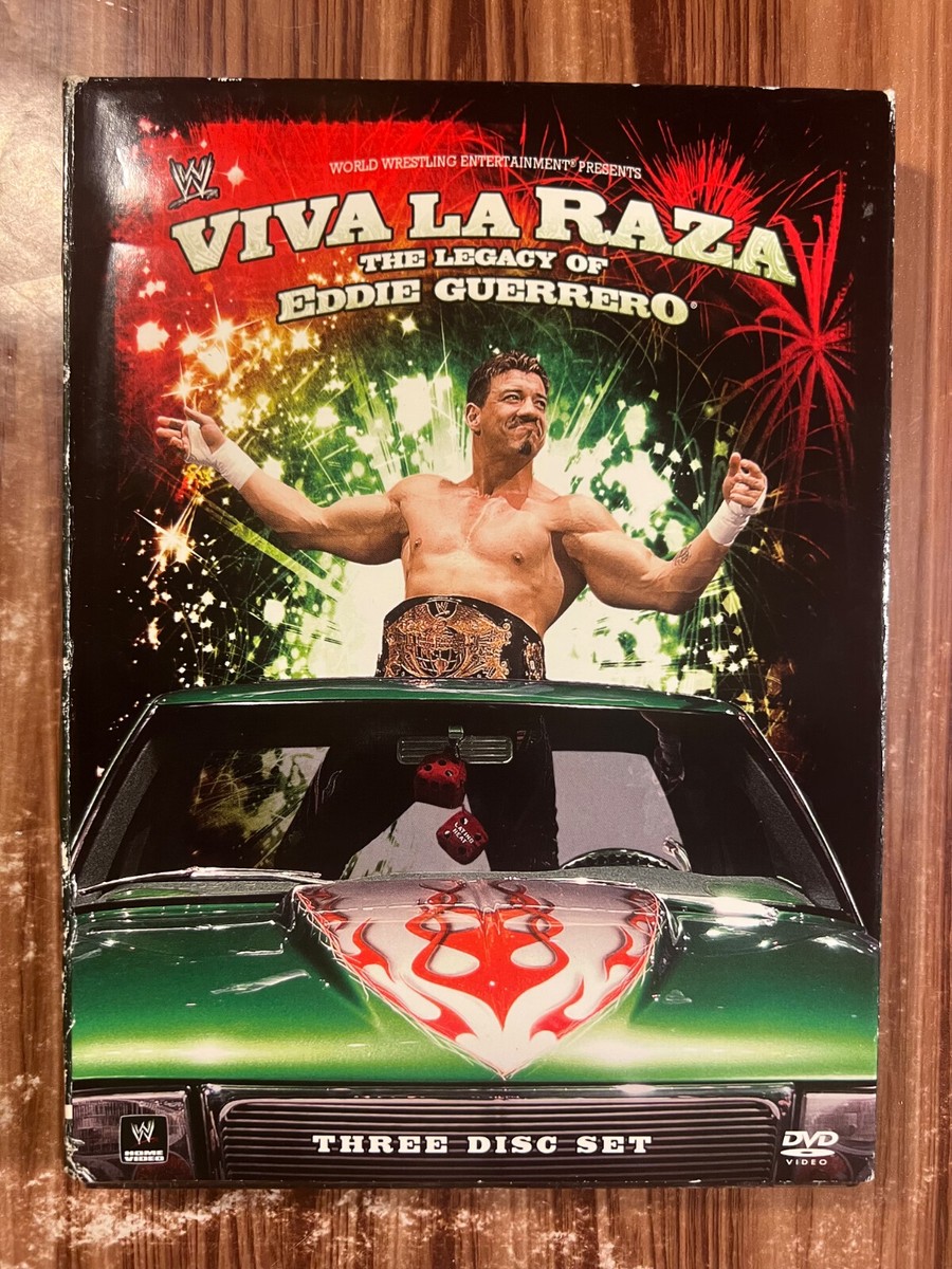 WWE Viva La Raza The Legacy Of Eddie Guerrero DVD 2008 3-Disc Set