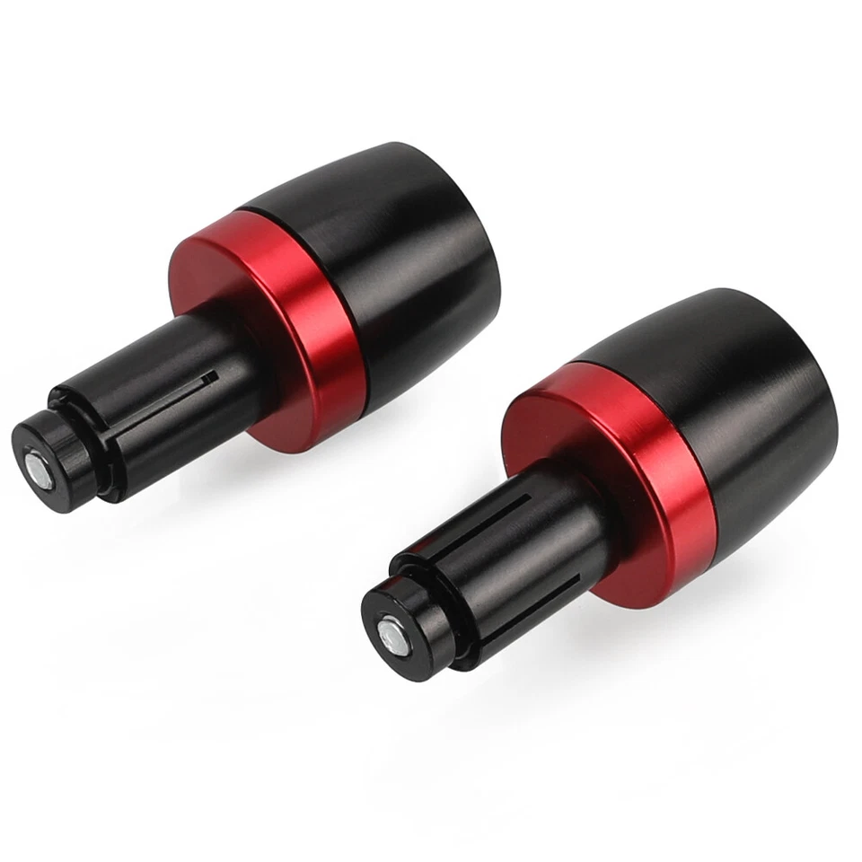 Motocicleta Universal 7/8′′ 22mm Anti Vibração Alça Barra Extremidades Plugue Aperto Extremidades Tampa - Imagem 3 de 4