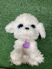 FURREAL FRIENDS HASBRO POPPY MY JUMPIN  POODLE WHITE PUPPY DOG