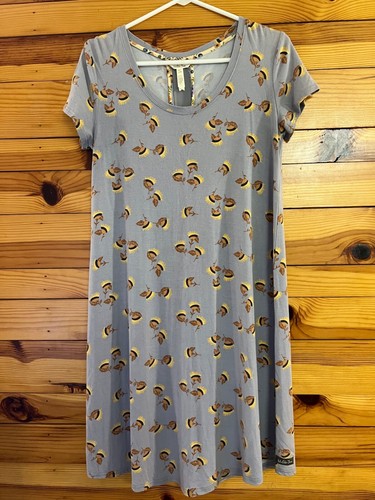 Matilda Jane Write It Down Dress Women's The Adventure Begins Size S