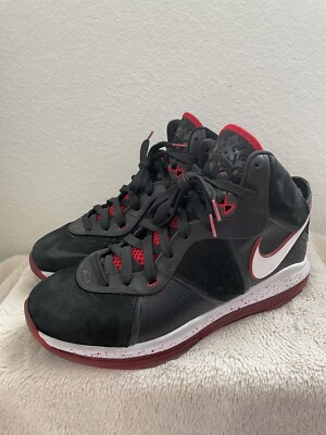 Size 9 - Nike LeBron 8 Bred - 417098-002 for sale online | eBay